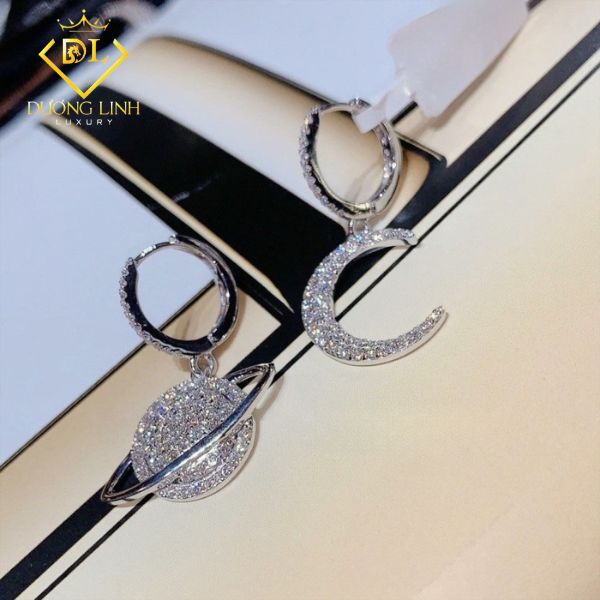 Bông Tai Kim Cương – B576.2